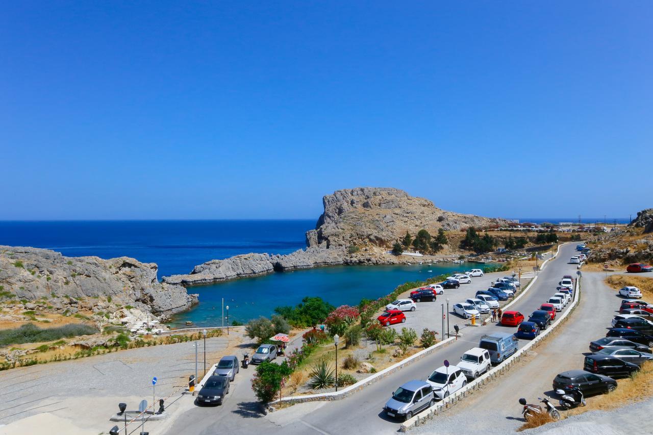St. Paul'S Bay View Suites Lindos  Bagian luar foto