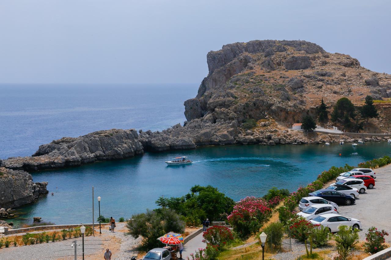 St. Paul'S Bay View Suites Lindos  Bagian luar foto